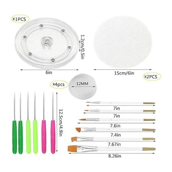 Kit de decoración de galletas que incluye 1 tocadiscos de_2