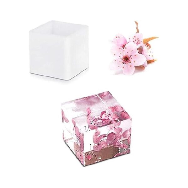 Moldeos cuadrados de resina de silicona FineGood de resina