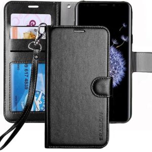 ERAGLOW Funda tipo cartera para Galaxy S9 funda_1