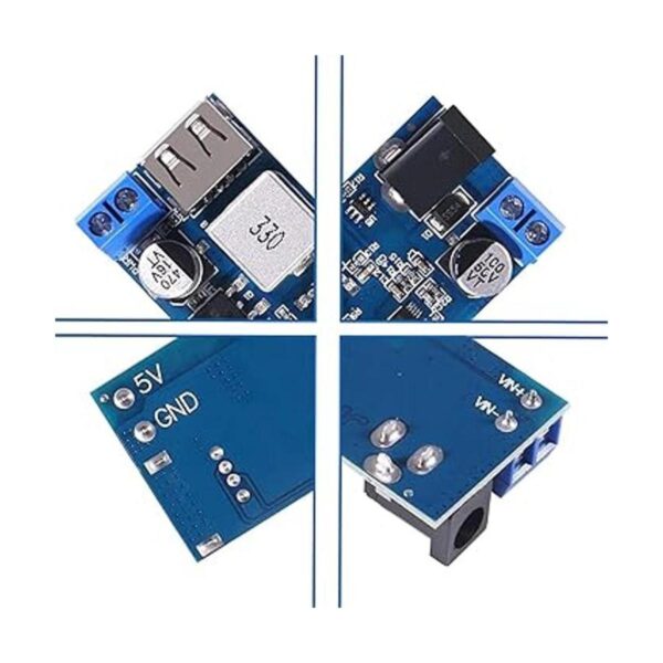 Módulo convertidor Buck 12 V a 5 V 5 A Regulador de_4