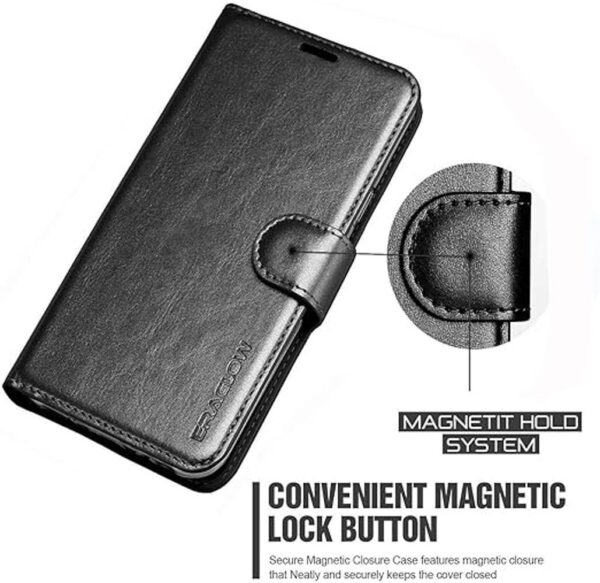 ERAGLOW Funda tipo cartera para Galaxy S9 funda_4