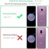 ERAGLOW Funda tipo cartera para Galaxy S9 funda_2