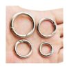 Maydahui 40 anillos de resorte de aleación de zinc clip