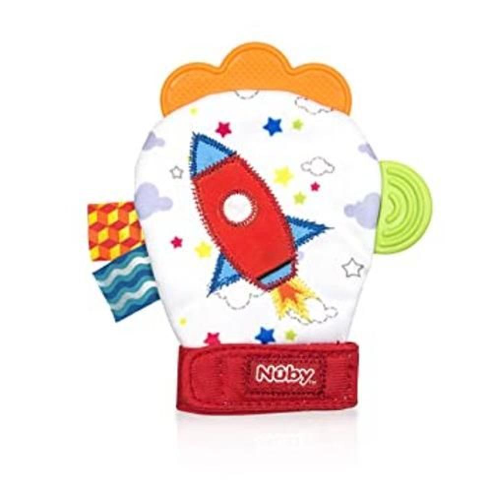 Nuby Funky Mitts Manoplas para dentición