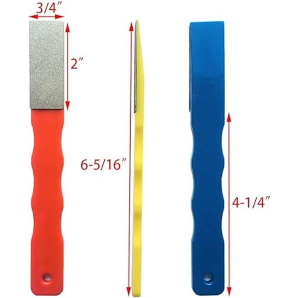 DMD Diamond Coded Color Mini Diamond Hone Kit 3Grits