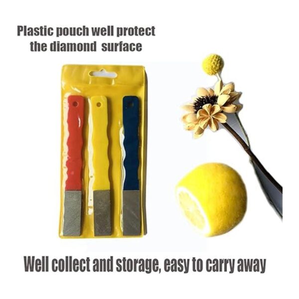 DMD Diamond Coded Color Mini Diamond Hone Kit 3Grits