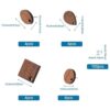 FASHEWELRY 16 aretes de madera con lazo de lágrima rombo_2