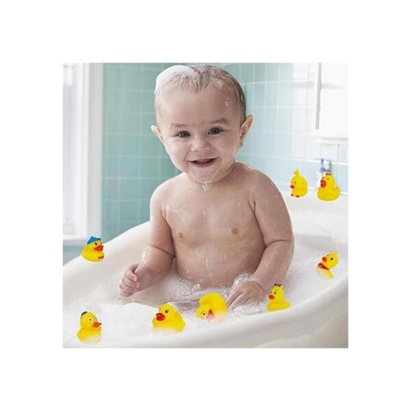 Cllayees Juego de 15 juguetes de baño de pato pato de_6