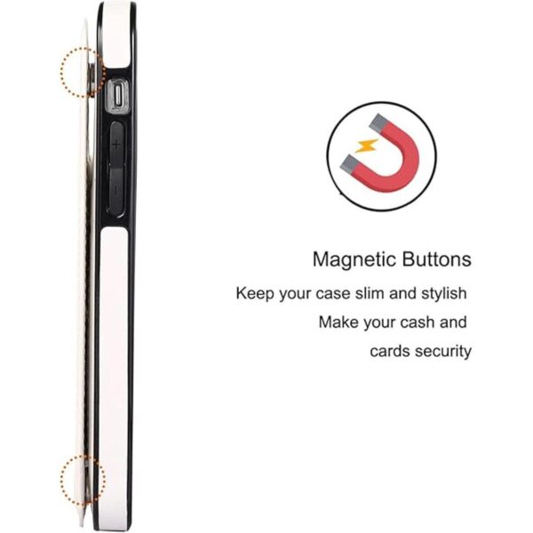 JOYAKI Funda tipo cartera compatible con iPhone 13 Pro_5