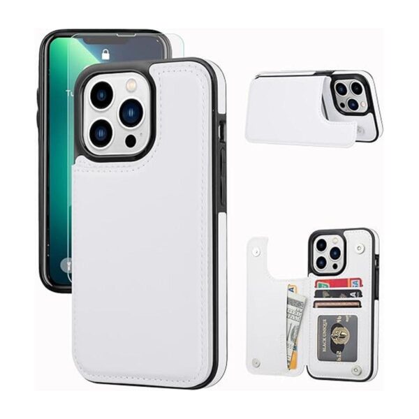 JOYAKI Funda tipo cartera compatible con iPhone 13 Pro_1