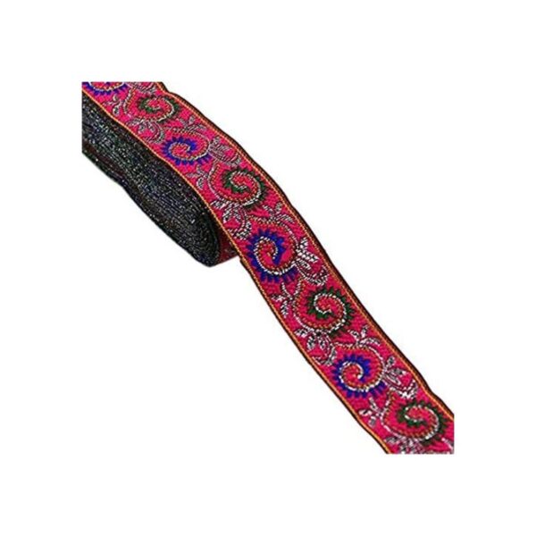 MSCFTFB Pasley Patterns Cinta de tela jacquard tejida