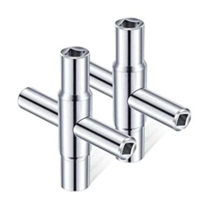Llave de acero de 4 vías llave de acero para llave de