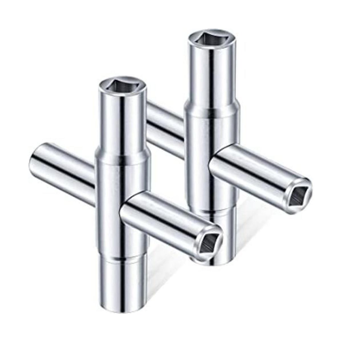 Llave de acero de 4 vías llave de acero para llave de