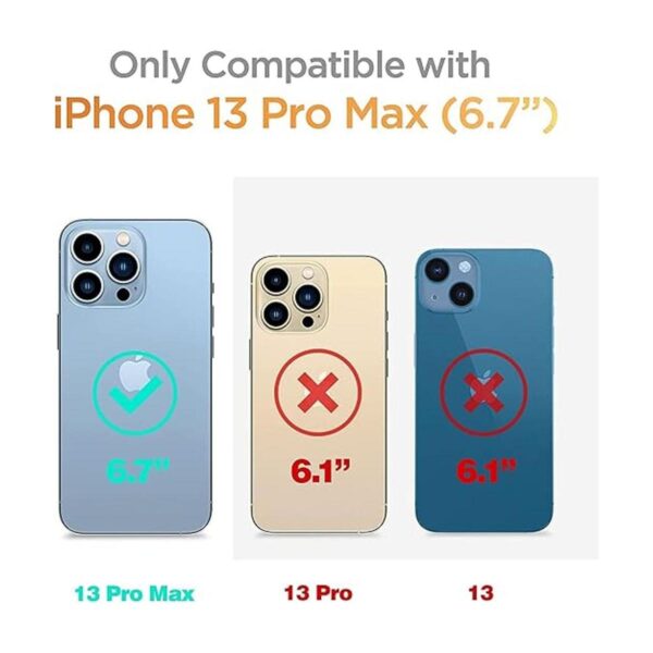 JOYAKI Funda tipo cartera compatible con iPhone 13 Pro_2