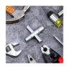 Llave de acero de 4 vías llave de acero para llave de