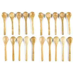 JapanBargain Cucharas de bambú para té o especias 2 4 x