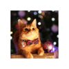 LLHK Paquete de 4 collares de Navidad para gatos con