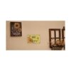 Eudora Mill Bee Happy Letrero de metal de 8 x 12