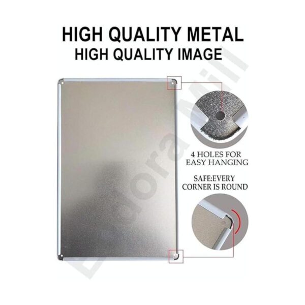 Eudora Mill Bee Happy Letrero de metal de 8 x 12