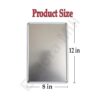 Eudora Mill Bee Happy Letrero de metal de 8 x 12