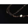 Denifery Diadema para novia diseño bohemio color dorado_5
