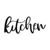 Letrero de metal para cocina decoración de pared diseño