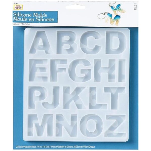 Mod Podge Alphabet Juego de 2 7 12 x 12 34 Silicona_1