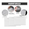 IOUALEY 24 bolsas de almacenamiento transparentes para