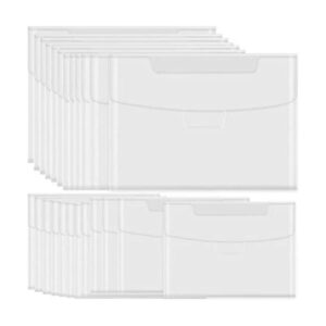 IOUALEY 24 bolsas de almacenamiento transparentes para