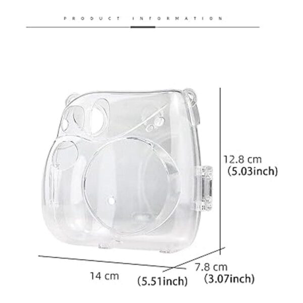 Funda transparente para cámara Fujifilm Instax Mini 7 7_3