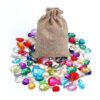 DEODARI 115 joyas de tesoro falsas con perlas en bolsa de_2