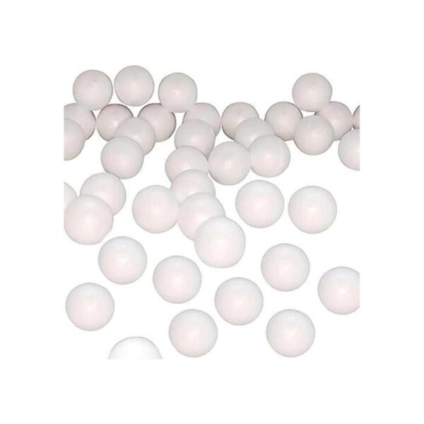 Paquete de 100 bolas de espuma en blanco de 0.8 pulgadas