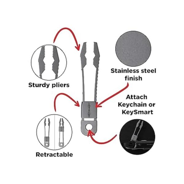 KeySmart Nano alicates Mini alicates de bolsillo_2