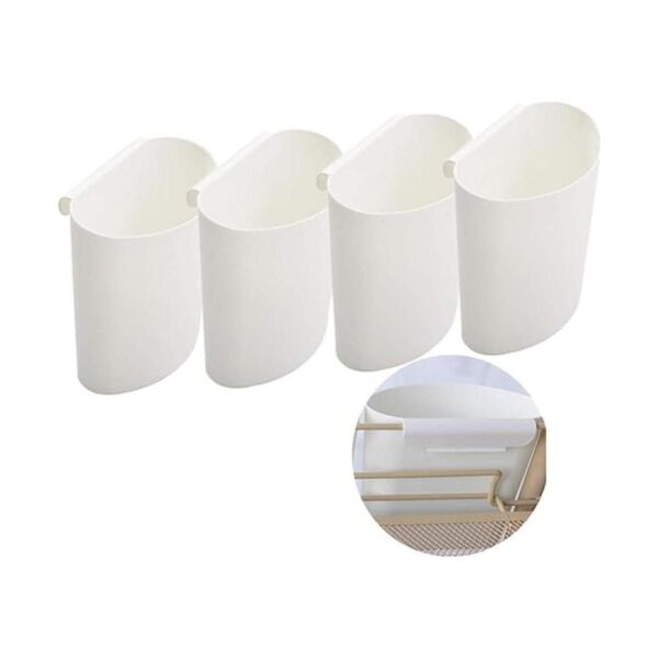 4 portavasos colgantes oficina organizador de pared de_1
