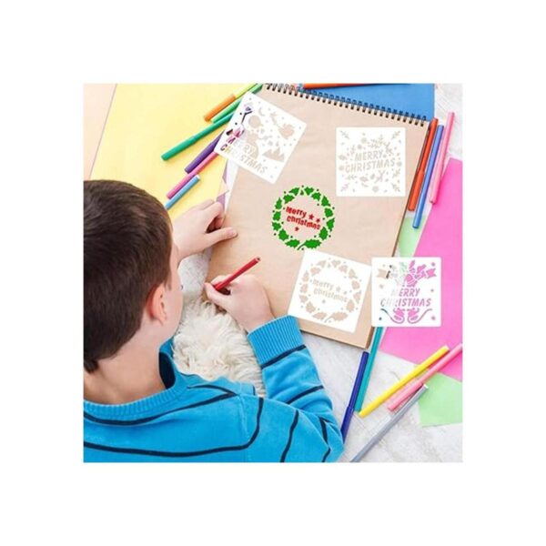 Juome Plantillas de Navidad para pintar sobre madera