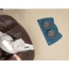 OHMO Tapete de comida para gatos impermeable de_5