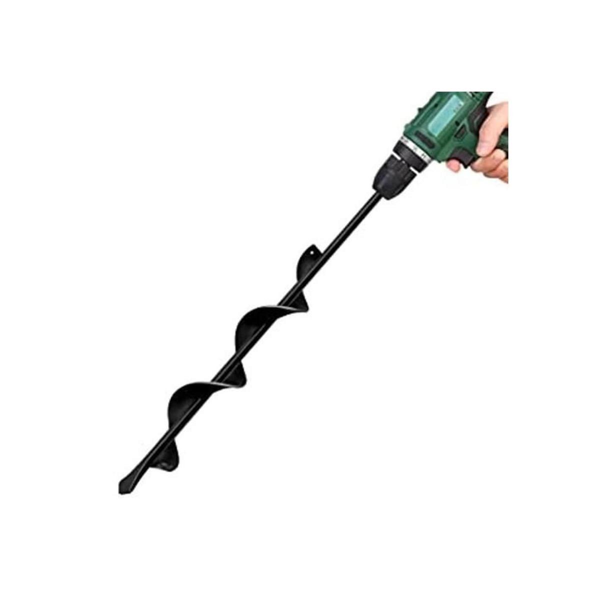 LONGRUN Broca de taladro para plantación de 1.7 x 15