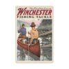 KENSILO Bar Vintage Retro Metal Tin Sign Winchester Fish_1