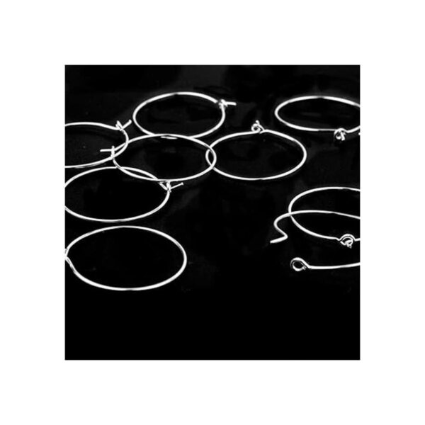 Jdesun 100 piezas de anillos de cristal de vino y