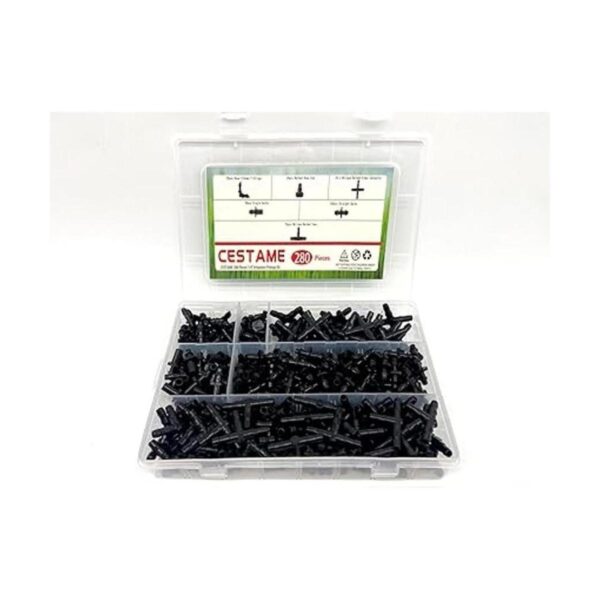 Kit de accesorios de riego de 280 piezas conectores de_2
