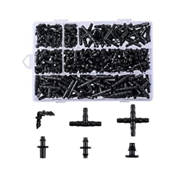 Kit de accesorios de riego de 280 piezas conectores de_1