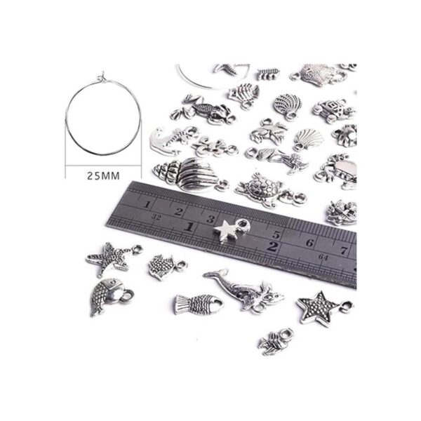 Jdesun 100 piezas de anillos de cristal de vino y