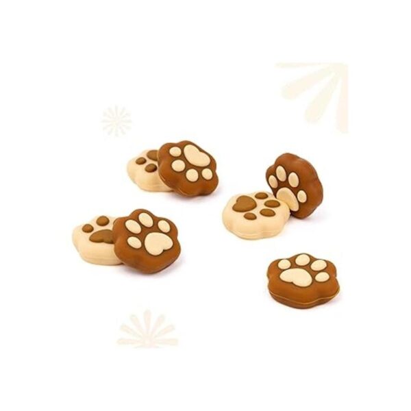 GeekShare 4PCS Cat Paw Shape Thumb Grip CapsSoft Silicone_5