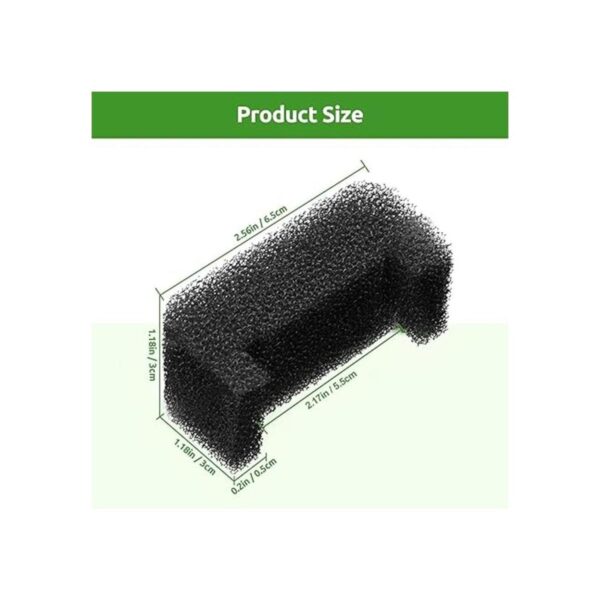 NautyPaws Cat Water Fountain Filters sponges_6