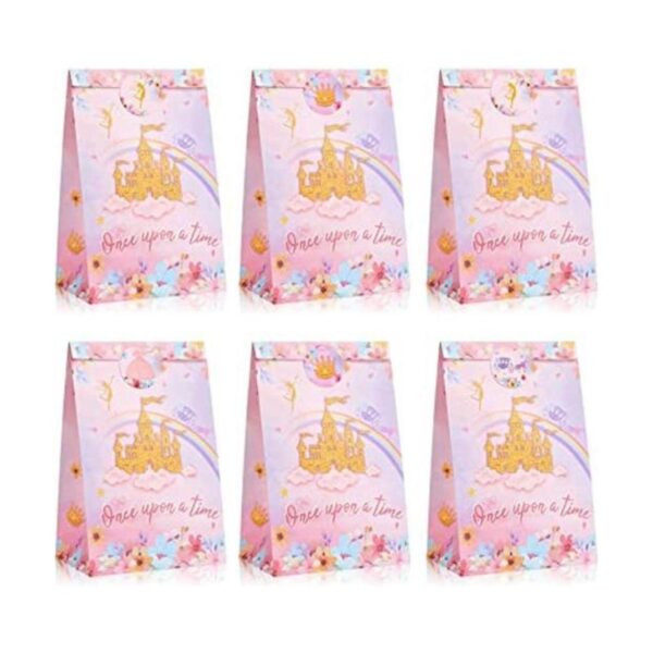 Juego de 16 bolsas de regalo para fiesta de princesa_1