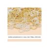 PH PandaHall Anillos Twist OpenJump 760 anillos de hierro