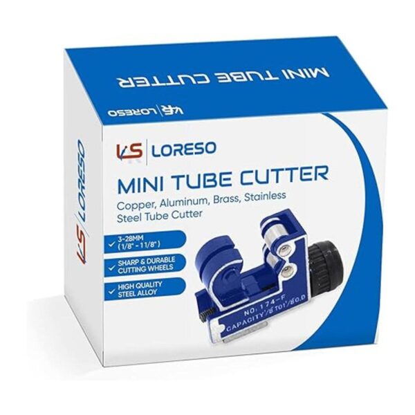 Loreso Mini cortador de tubos de cobre Mini cortador de
