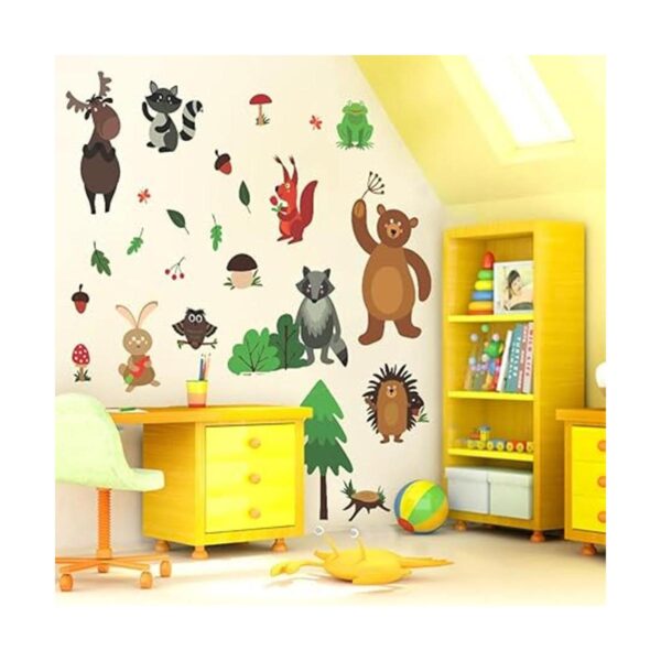 DEKOSH Calcomanías de pared con árbol y animales para_2