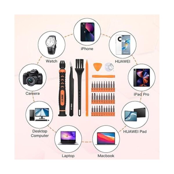 JOREST 38Pcs Precision Screwdriver Set Tool Kit with