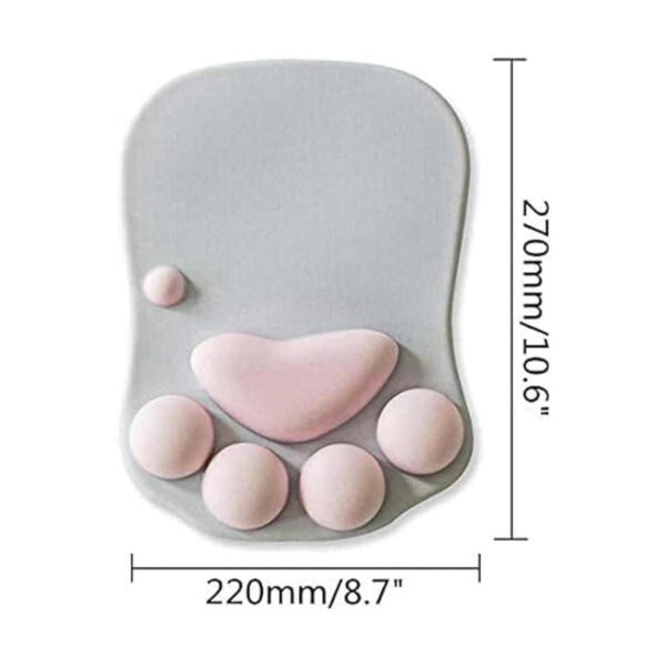 Linda alfombrilla de mouse con soporte para reposamuñecas_2